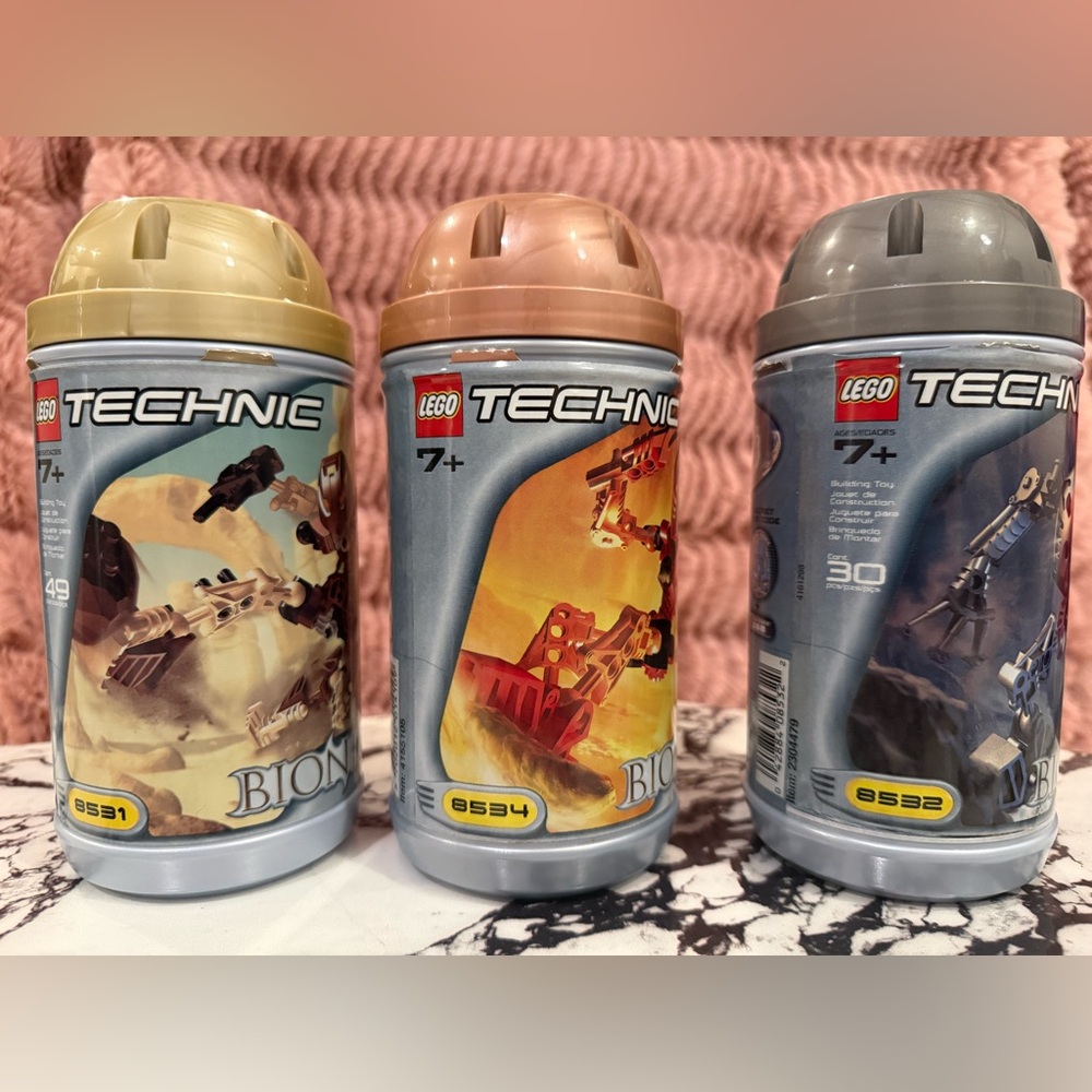 Lego Vintage Bionicle Set of 3 - Picture 2 of 5